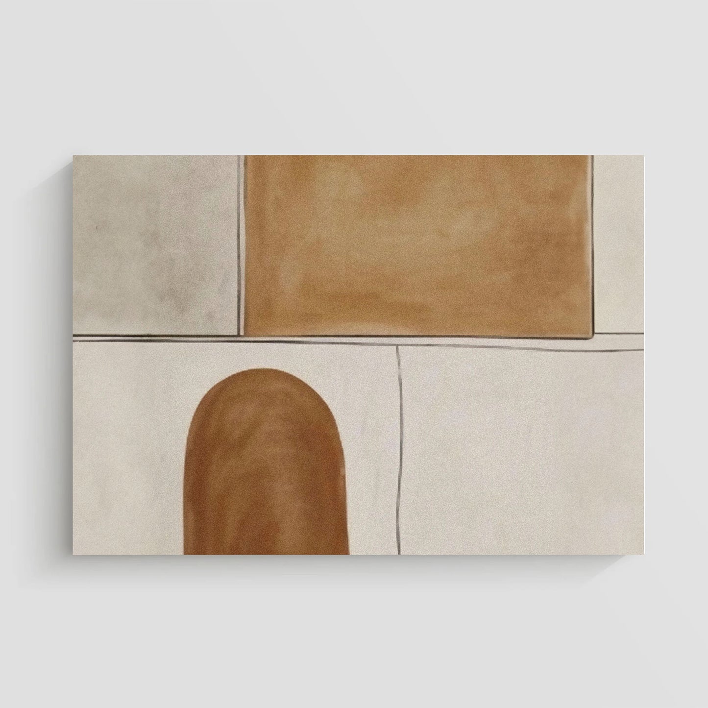 Elegante diseño abstracto en madera con tonos cálidos y texturas orgánicas naturales.